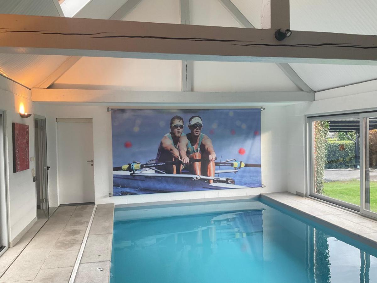 Lovely 1-Bedroom Appartement Le Joyau With Indoor Pool And Sauna Lasne Exterior foto